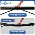 thumbnail image 6 of HaiCube 6FT Folding Table, Heavy Duty Portable Table, Waterproof HDPE, Foldable for Picnic, Party, Camping, Dining, BBQ, Indoor & Outdoor, Black, 6 of 10