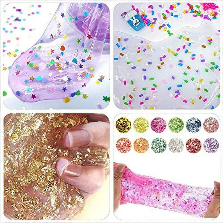 Slime Add Ins Making Supplies Kit Foam Balls Fishbowl Beads Glitter  Accessories for sale online