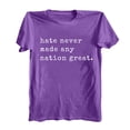 thumbnail image 6 of Delayuji Womens Fashion Workout T Shirts Athletic Plus Size Tops Summer Trendy Clothes 2025 Short Sleeve Spring Tee Purple L Cotton Short Sleeve Shirts for Women, 6 of 7