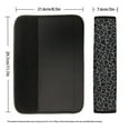 thumbnail image 5 of Renewold Car Seat Belt Pads for Women Men Seat Belt Shoulder Strap Covers Harness Pad Car Accessories Fit Most Cars SUV, 2 Pack, Leopard Print Black, 5 of 6