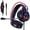 Red, variant on Voistek V9 Over-Ear Gaming Headset with Microphone, Surround Sound, Noise Cancellation, Black