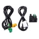 thumbnail image 1 of Cable de conexión USB AUX Ecomeon para coche BMW Serie 3 5 E87 E90 E91 E92 X5 X6 Negro 1,5 m, 1 of 5