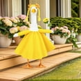 thumbnail image 6 of Sunflower Porch Goose Outfits,3 Pcs/Set Yard Goose Statue Clothes for 23" Statue Patio Lawn Garden Decoration, 6 of 14