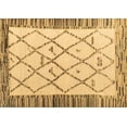 thumbnail image 1 of Ahgly Company Indoor Rectangle Solid Brown Modern Area Rugs, 6' x 9', 1 of 4