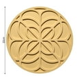 thumbnail image 7 of Mdesiwst Insulation Pad Heat Resistant Silicone Coaster Multi-purpose Round Shaped Table Pad for Home Kitchen, 7 of 7