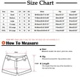thumbnail image 3 of zbxnLI Womens Straight Leg Shorts Knee Length High Waist Stretch Summer Casual Work Shorts with Pockets, 3 of 4