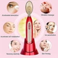 thumbnail image 2 of Limpiadores faciales HUOGUO Masajeador facial rojo frío y caliente, 2 of 5