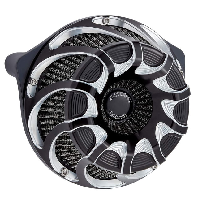 Arlen Ness 2008-2016 Flt Drift Inverted Sucker Blk 18-981 New