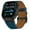 Darkblue, variant on Leather Band for Apple Watch Ultra 2/1 49mm, Vintage Leather Strap Band with Black Metal Buckle & Edge Stitching, Band for iWatch Series 10 9 8 7 6 5 4 3 SE 2 1 42/44/45/46mm Men Women, Redbrown