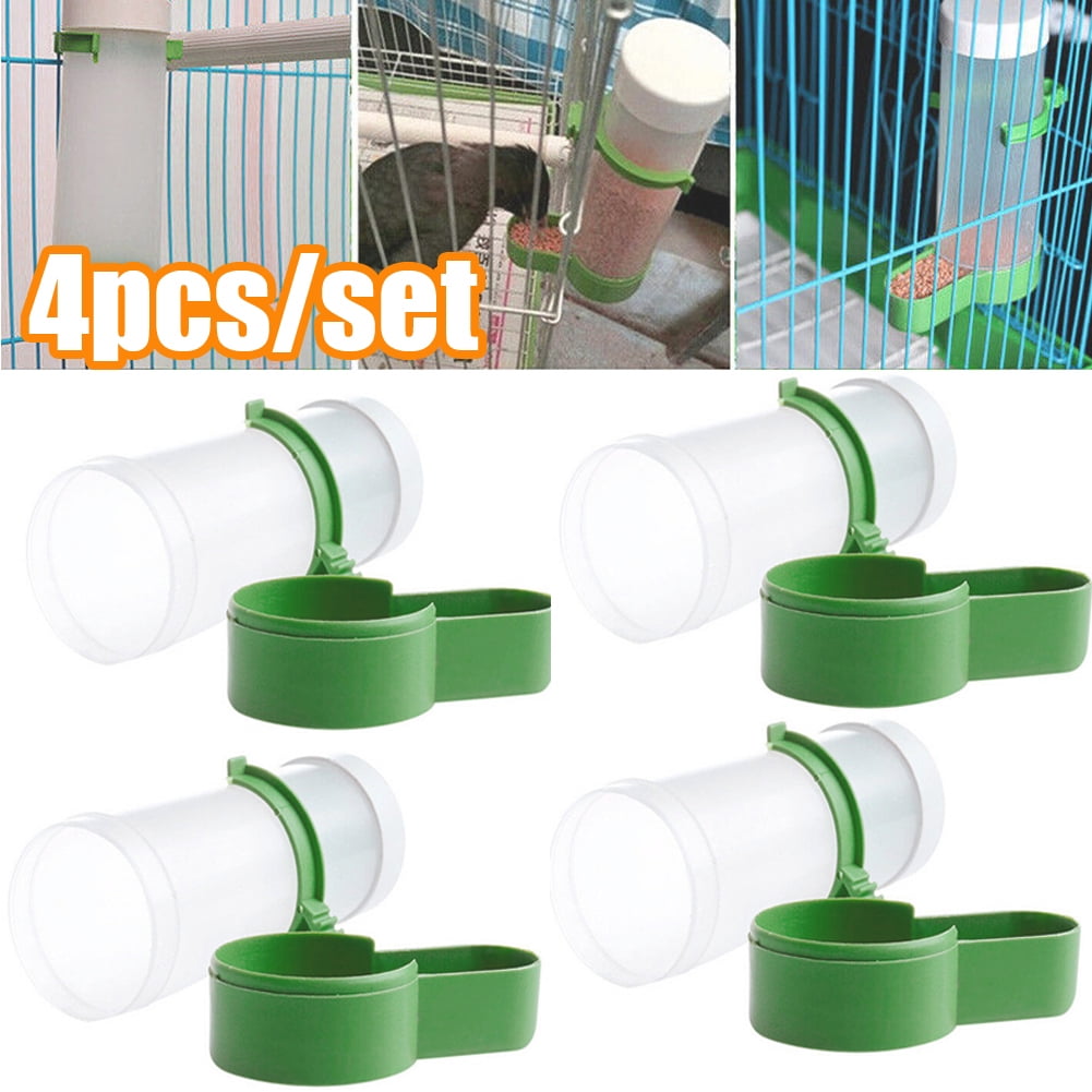 Cheers.US 4Pcs/Set Bird Feeder， Automatic Bird Feeder Bird Seed Food