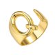 thumbnail image 1 of Anillo de moda para mujer, anillo de pareja, anillo de apertura de 26 letras, joyería Wmkox8yi  sjalhkljlk2516, 1 of 1