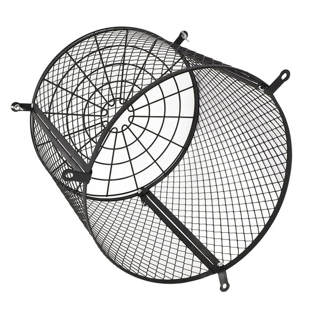 Protector De Comedero Para Ciervos, Ajuste Perfecto, Práctico Diseño De Bloqueo Rápido, Jaula De Comedero De Varmint De Acero Inoxidable Para Exteriores