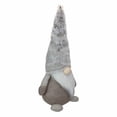 thumbnail image 5 of Northlight 23.5" LED Lighted Brown and White Knit Gnome Christmas Figure, 5 of 5