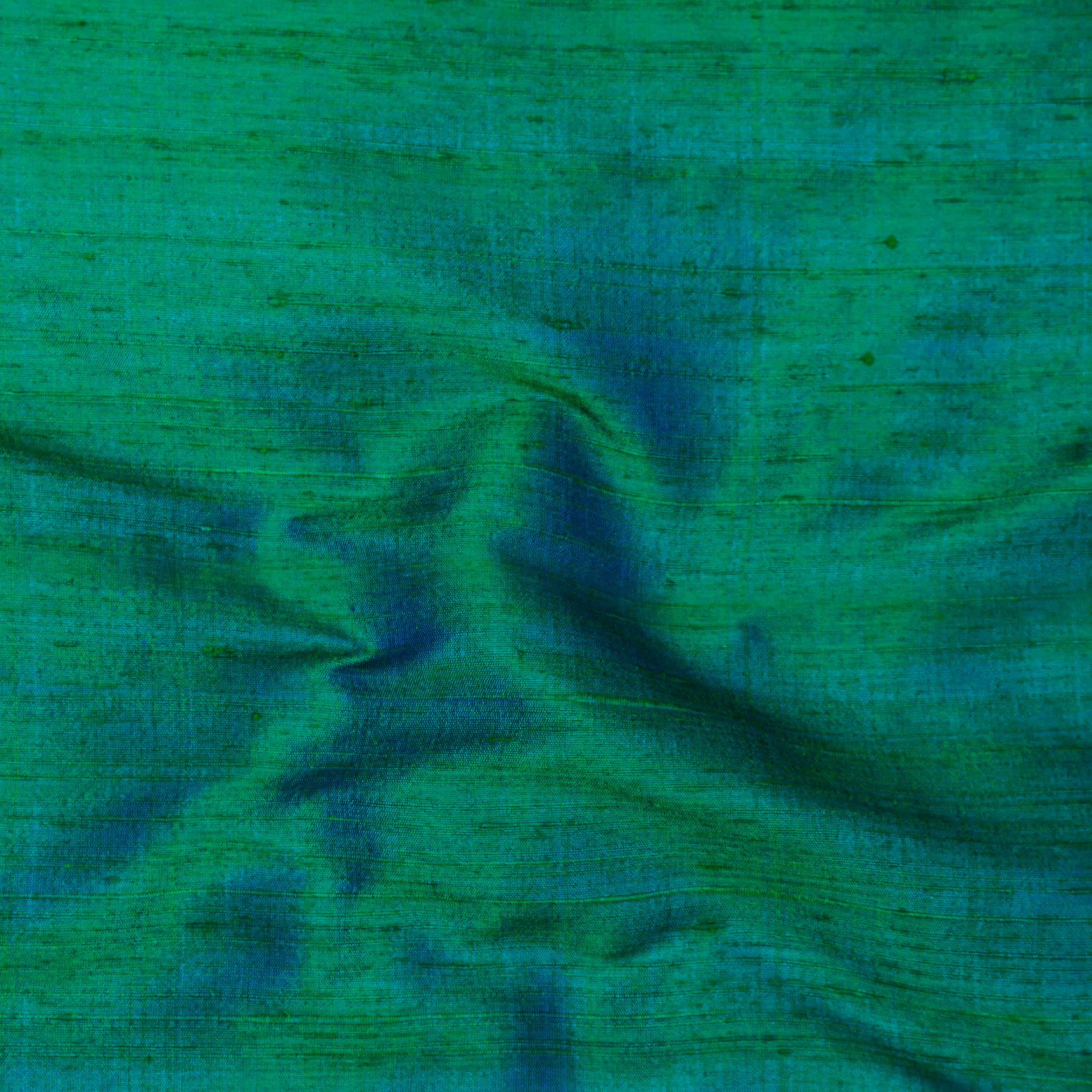 Fabric Mart Direct Peacock Blueish Green Faux Silk Fabric By The Yard, 42  inches or 107 cm width, 1 Yard Blue Silk Fabric, Slubeed Faux Silk, Bridal  Dress Silk Fabric, Wholesale Art