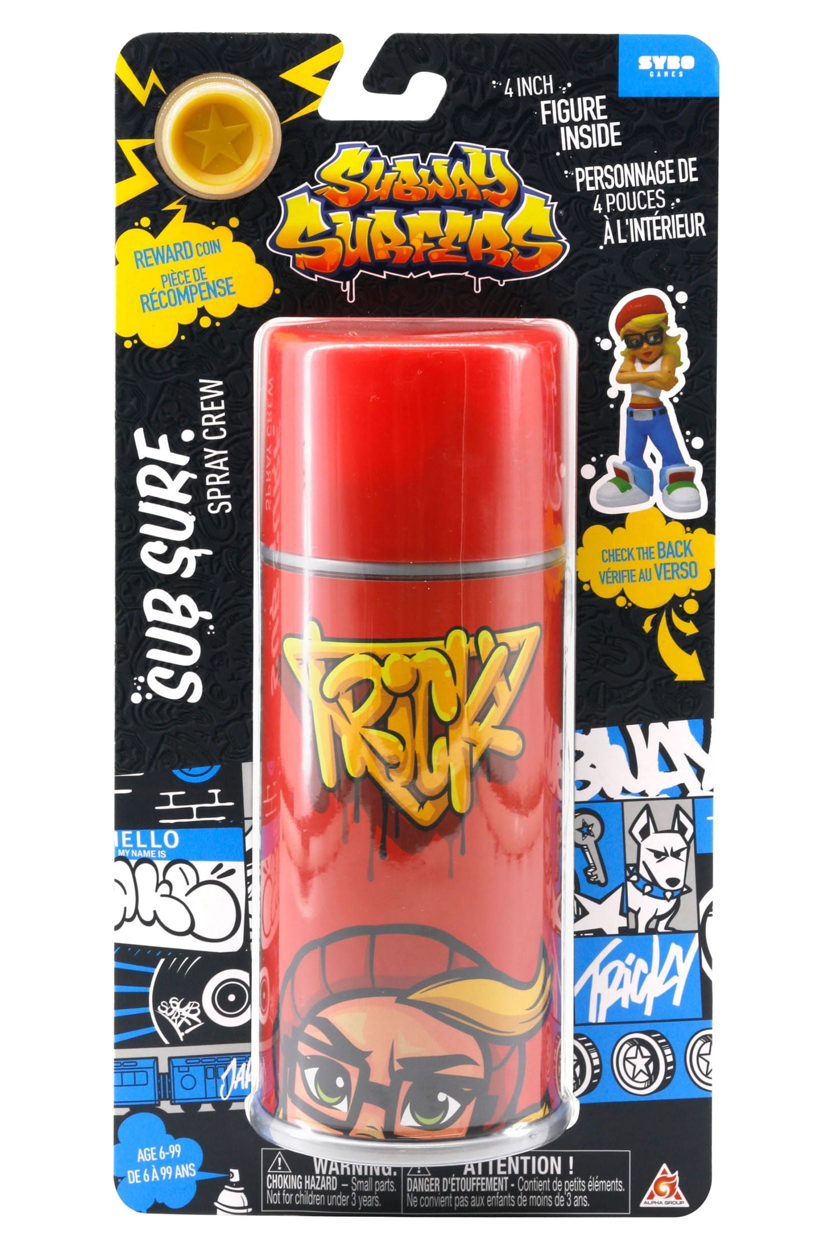 Boneco Jake Subway Surfers Spray Crew - Bang Toys em Promoção na Americanas