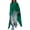 Green, variant on Womens Long Sleeve Shirts Tops Loose Solid Long Batwing Chiffon Wrap Poncho Tunic Top Toppe Shirts Blouses for Women Dressy Casual
