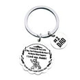 thumbnail image 1 of kusrkot Father's Day Gift Jewelry Accessory Simple Best Dad Ever Gifts Keyring for Dad, 1 of 9