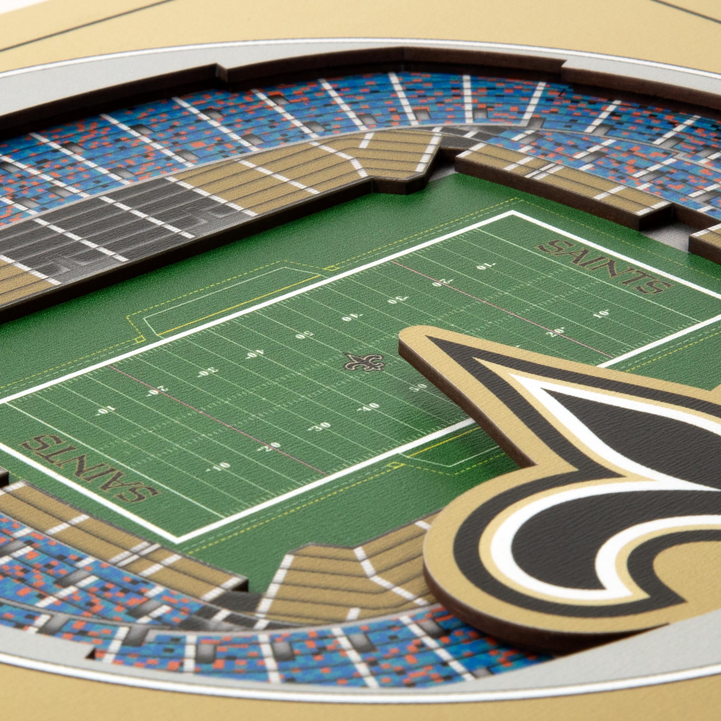 YouTheFan NFL New Orleans Saints Stadium Series 3D Wall Art