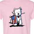 thumbnail image 4 of Inktastic Us Flag Westie T-Shirt, 4 of 5