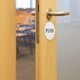 thumbnail image 2 of 2Pcs Removable Push Pull Stickers Self-Adhesive Acrylic Door Sign Glass Doors Label Marker for Business Stores Cafes Shops, 2 of 3