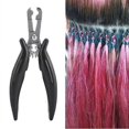 thumbnail image 2 of Hair Extension Pliers, Stainless Steel Non Slip Handle Hair Extension Wig Tools, 2 of 5
