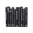 thumbnail image 3 of Decorative Books Pen & Willow Black Books with Silver Font - Real shelf-ready book bundles for home or office decor, weddings or staging., 3 of 5