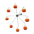 thumbnail image 1 of Comedero para pájaros con forma de noria de calabaza, decoración de Halloween, diseño interactivo giratorio y dinámico, decoración colgante para, 1 of 8