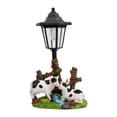 thumbnail image 1 of Estatua de y oveja, luz de paisaje con luces solares, decoración para patio y terraza, hermosa artesanía, escultura decorativa de animales para j, 1 of 9