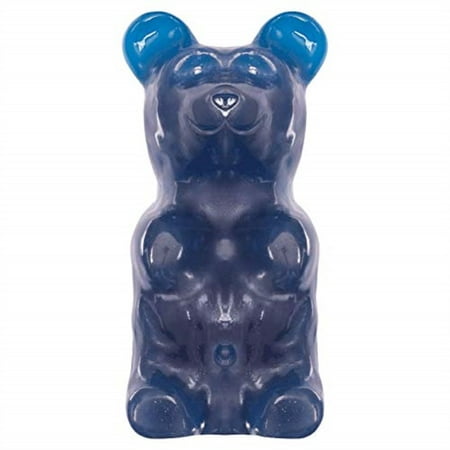 World's Largest Gummy Bear, Approx 5-pounds Giant Gummy Bear - Blue (Best Gummy Candy In The World)