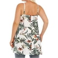 thumbnail image 4 of USSUMA Plus Size Flowy Tank Tops Summer Tops for Women 2022 Trendy Sunflower Graphic Womens Tunic Tops v Neck Basic Shirts Tees Sleeveless Dressy Blouses for Women, 4 of 6