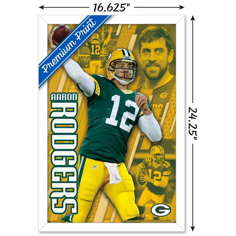 Aaron Rodgers  Green bay packers art, Green bay packers wallpaper, Green  bay packers clothing