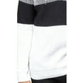 thumbnail image 5 of X RAY JEANS Mens Color Blocked Hooded Sweater, White, L, 5 of 5