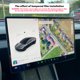 thumbnail image 2 of Protector de película de vidrio templado 2025 para el nuevo Tesla Model 3 Highland 2024 Película protectora de pantalla táctil de control central de fila trasera, 2 of 5