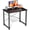 Black/31IN, variant on ZHICHUN X-Shaped Reinforced Computer Desk Modern Simple Writing Desk for Home Office Bedroom