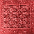 thumbnail image 1 of Ahgly Company Indoor Square Persian Red Traditional Area Rugs, 3' Square, 1 of 4