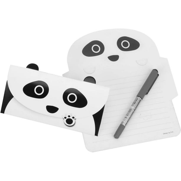 Fourniture Scolaire Kawaii  Petit Panda Étiqueté Stylo Kawaii