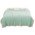 thumbnail image 2 of Blankets Throws Polyester Fiber Summer Blanket Summer Solid Color Ice Silked Touch Thin Quilt Air Conditioning Quilt Soft And Breathable Washable Summer Cool Quilt, 2 of 6