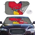 thumbnail image 2 of Balery Dinosaur Super Hero Cartoon Print Car Windshield Sun Shade,Windshield Sunshade for Car Pickup Truck SUV Accessories-Small, 2 of 7