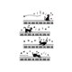 thumbnail image 1 of Cartoon Piano Keys Cat Pvc Wall Stickers Kids Rooms Musical Cats Decal Living Room Bedroom, 1 of 5