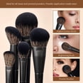 thumbnail image 4 of Set de brochas de maquillaje Jessup T336-G 14 piezas negras sintéticas, 4 of 8