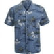 thumbnail image 4 of Nuevas camisetas hawaianas de moda para hombre y mujer, camisetas informales con estampado de hojas para vacaciones al aire libre, ropa para mujer, blusa con solapa, 4XL, 4 of 5