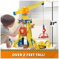 thumbnail image 2 of Rubble & Crew, Bark Yard Crane Tower Playset with Action Figure, Toy Bulldozer & Kinetic Build-It Play Sand, PAW Patrol Kids Toys for Boys & Girls 3+, 2 of 5