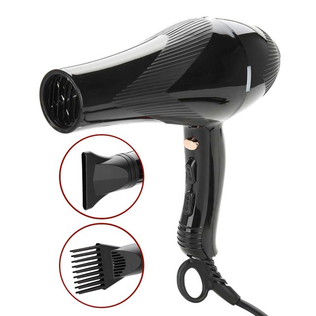 Secador de Cabello, Secador de Cabello Secrador de Secador de Pelo Tranquilo Proteción de Aire del Aire, Ion Negativo para Salón para Hogar