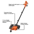 thumbnail image 2 of Bordeadora y zanjadora para jardinería BLACK+DECKER de 12 amperios (LE760FF), 2 of 9