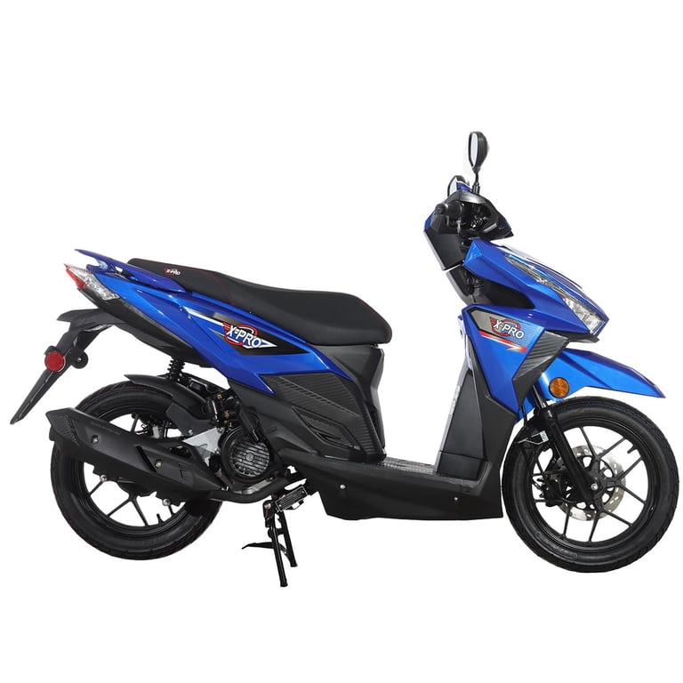 X-Pro Orion 200 Gas Moped Adult Gas Moped Scooter with 14
