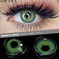 thumbnail image 1 of AMARA lentes OMG serie marrón contactos de ojos para ojos hermosa pupila 2 pares, 1 of 4