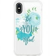 thumbnail image 2 of OTM Essentials iPhone X Clear Rugged Edge Phone Case, Be-YOU-tiful, 2 of 2