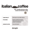 thumbnail image 2 of Dongiò Caffè Miscela Roma – Italian Whole Coffee Beans, Medium-Dark Roast, 2.2 lb (1 kg), 2 of 6