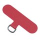 thumbnail image 1 of Junta de parche para cordón de teléfono para tarjeta de sujeción de teléfono celular, pestaña de clip de cordón universal, rojo, 1 of 5