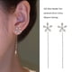 thumbnail image 5 of Qarigey 1 par de pendientes de aleación para mujer, pendientes de moda, hermosa decoración para novia, joyería femenina para niñas, Ropa, zapatos y accesorios Miscelánea, 5 of 6
